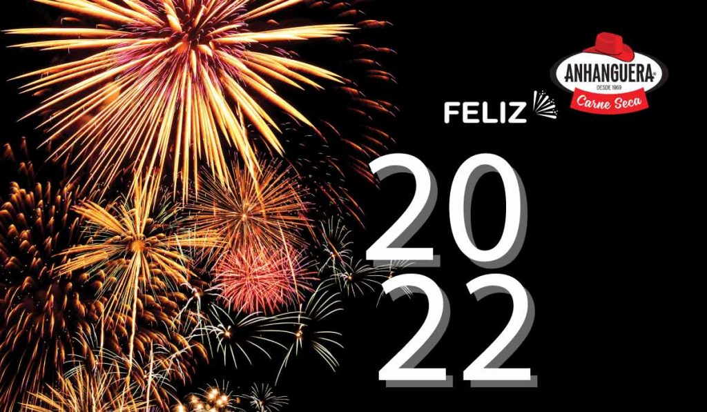 Feliz ano novo! Feliz 2022